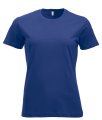 Dames T-shirt Clique New Classic-T Blauw